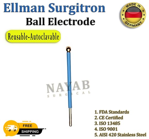 Ellman FFPF Handpiece + RF Cautery Electrodes | Reusable Tungsten Tips | CE/FDA - Picture 6 of 10