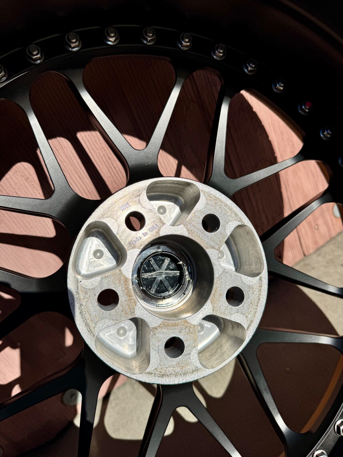 HRE 590R Factory refinished Ferrari F430 Wheels and Tires 19/20" !!