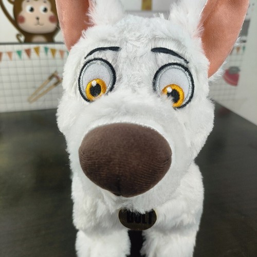 1Pcs BOLT Disney Animated Comedy Film Cartoon Plush Doll Stuffed Doll 10" New - Picture 8 of 9