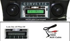 1968-1976 Chevy Corvette Radio Play Charge Ipod Stereo 300 Watt 630