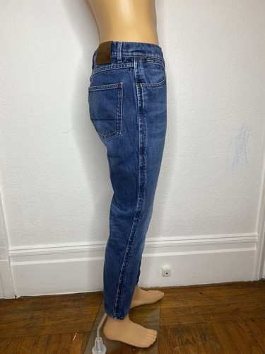 Tom Ford Tapered Fit Denim Jeans Men’s 28X28 True Size 32X28 Blue Washed Zip Fly - Picture 5 of 17