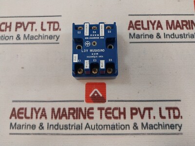 MUSASINO L3Y Three Phase Solid State Relay for Automation Systems
