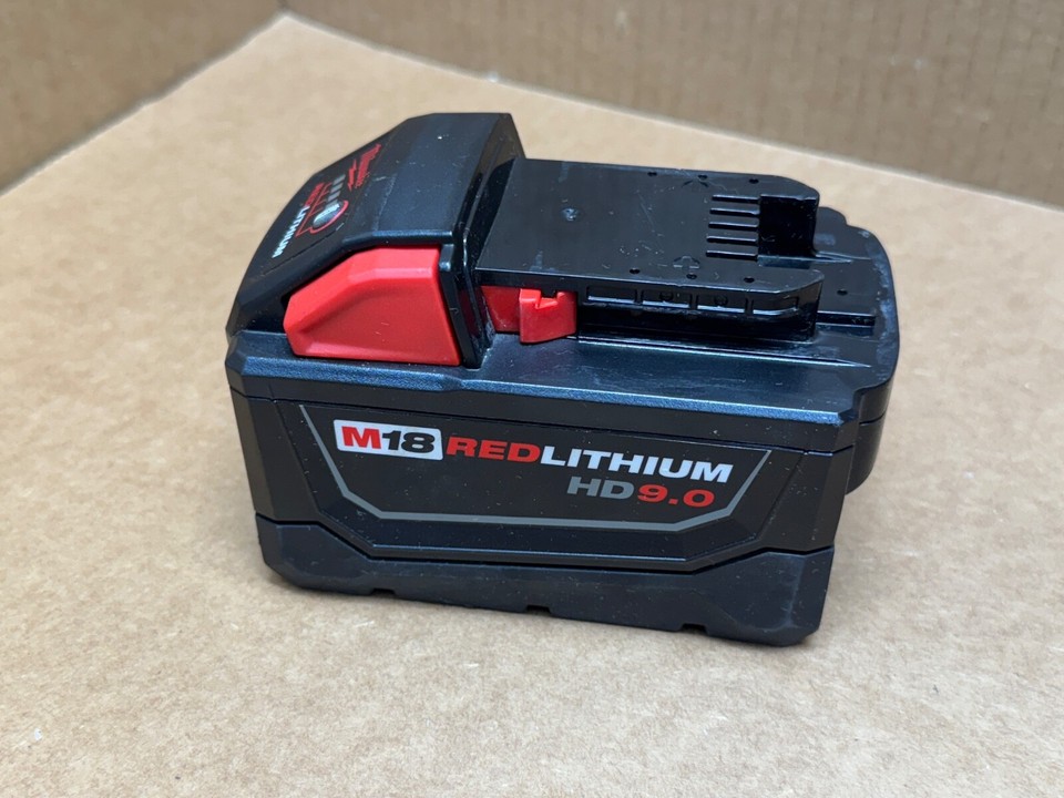 MILWAUKEE [48-11-1890] GENUINE M18 18V HIGH DEMAND HD9.0 9AH REDLITHIUM ...