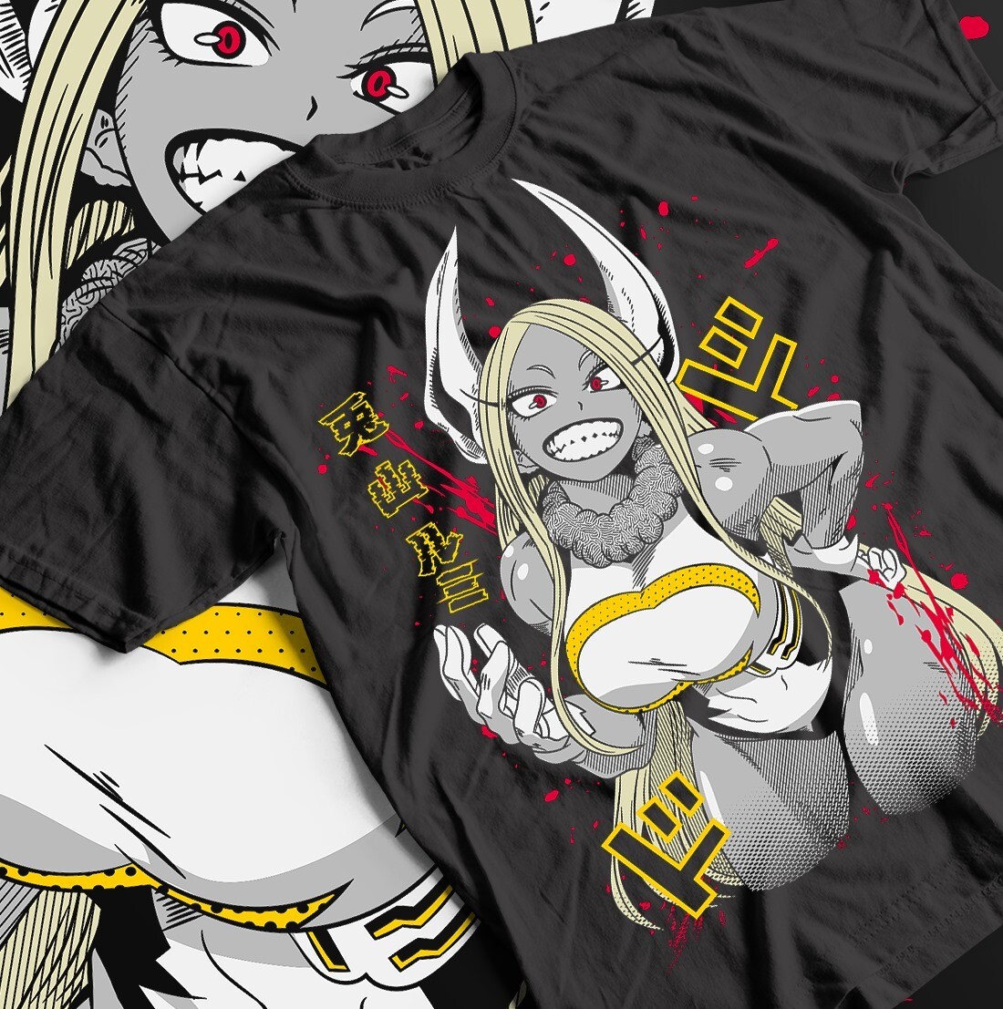 Camiseta Bnha Mirko Rabbit Hero, camiseta My Hero Academia, camisa de regalo unisex