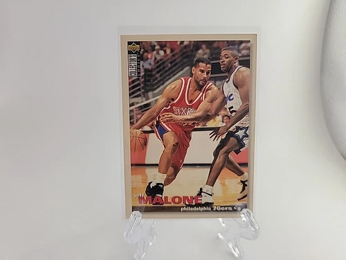 1995 Upper Deck Collector's Choice Basketball Jeff Malone #113