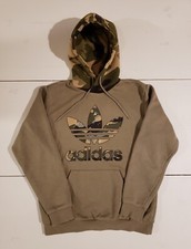 Youth Adidas Camo Hoodie Size - Large Very Good Condition