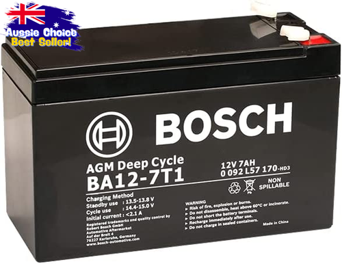 BA12-7T1 12V 7Ah VRLA AGM Rechargeable Battery Standby Power Backup - Picture 9 of 12
