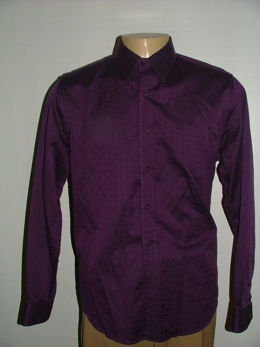 Robert graham store purple shirt