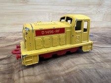 Matchbox 1978 Shunter Made Macau D 1496-RF Yellow Red