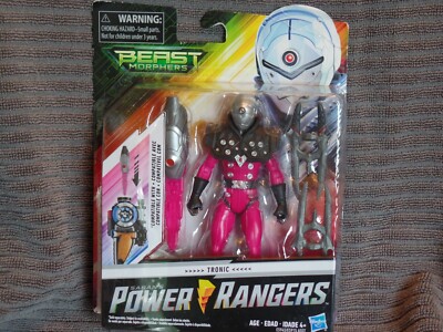Power Rangers Beast Morphers Tronic  6 Inch Action Figure W/ Morph-X Key New