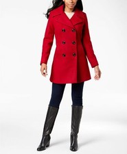 Anne Klein Double-breasted Peacoat Size Small