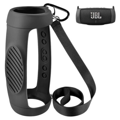 Silicone Case Cover For Jbl Charge 5 Waterproof Portable Bluetooth Speaker, Trav