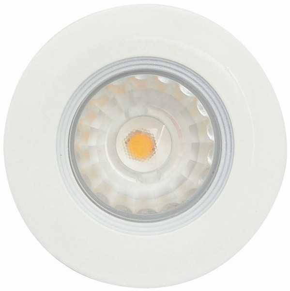 Led Spot Einbau Leuchte Weiß Dimmbar Bad Feuchtraum Mit Trafo IP44 7W 60Mm Glas-image