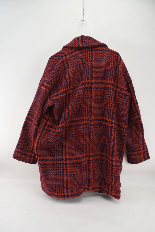 Chaquetón de pata de gallo a cuadros Jolt para mujer talla XL Foto 2 de 4