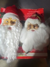 Vintage Santa Heads