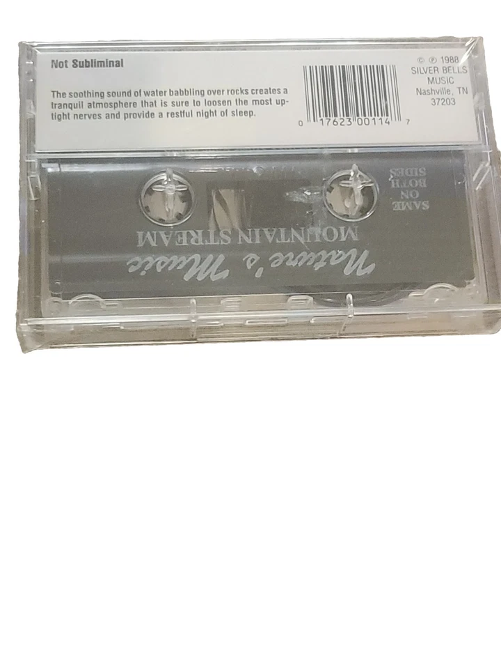 Mountain Streams Nature’s Relaxing Sound (Cassette, 1988) - Image 3 of 4