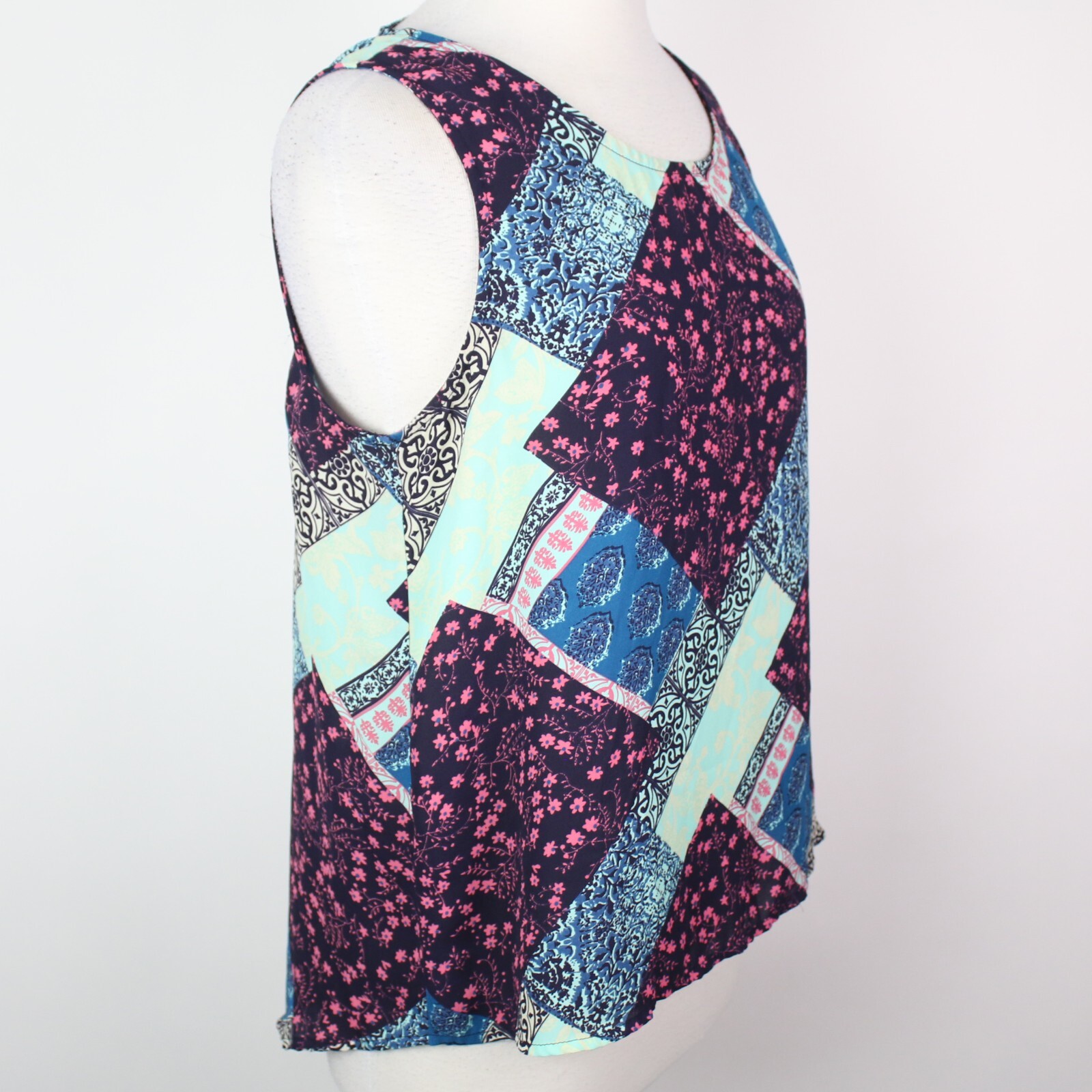 Charming Charlie Womens Medium Patchwork Open Tie… - image 2