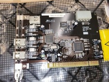 API 1394DV 3-Port Firewire Card API-1394-PCI With Cable