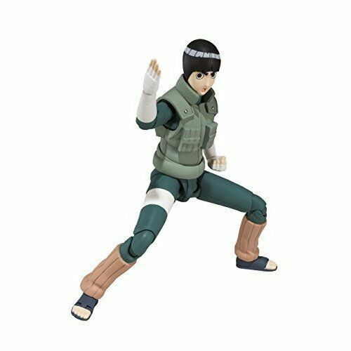 BANDAI - LEE Bandai S.H. Figuarts Rock Lee Naruto Shippuden 5.5 in Action