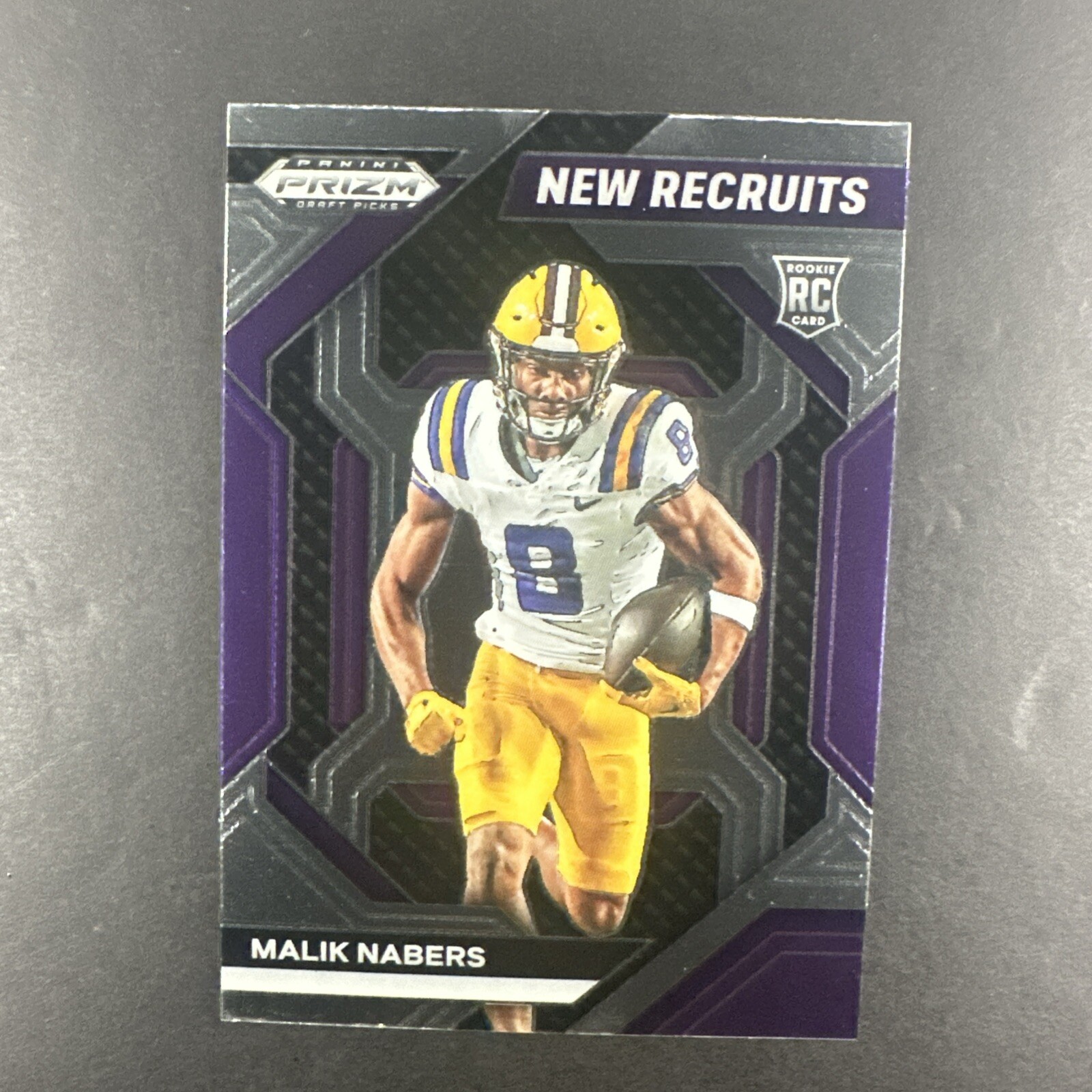 2024 Panini Prizm Draft Picks Malik Nabers New Recruits Rookie