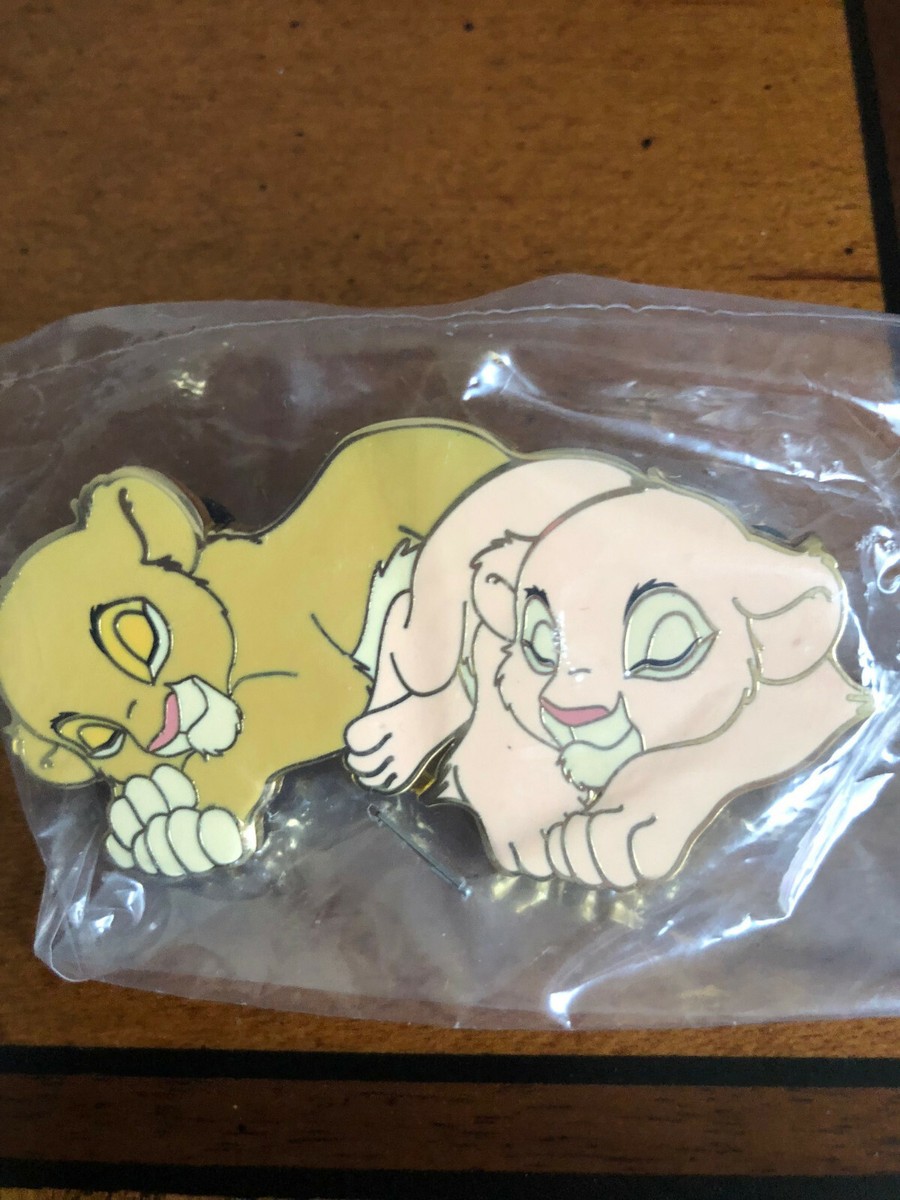 Disney Acme/Hot Art Classic Cutout Lion King Simba Nala Sleeping