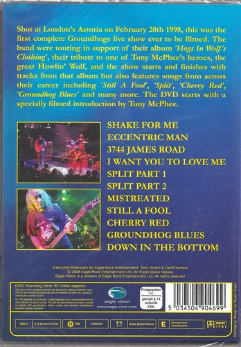 The Groundhogs - Live At The Astoria (DVD+CD)     NEU&OVP/SEALED!  - Bild 2 von 2