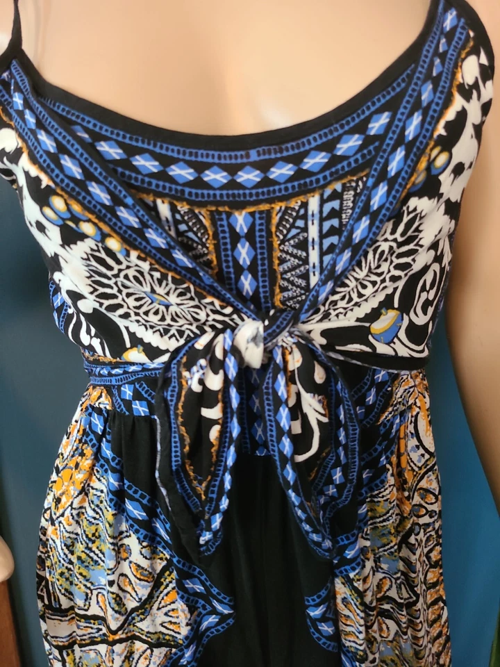 Mujeres S Tomate Volador Correa Espagueti Mono Pierna Ancha Boho Espalda Abierta Y2K Club Foto 4 de 4