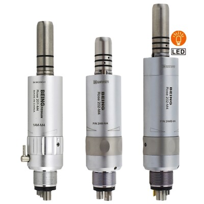 BEING Dental Air Motors 4 6 Hole With LED Light Fiber Optic NSK Kavo Slow Speed