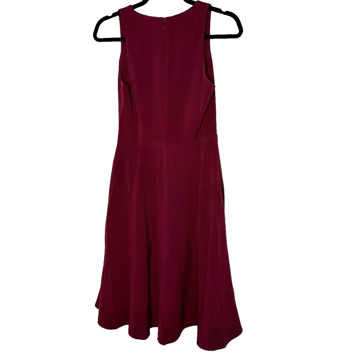 Dress The Population Catalina Dress in Burgundy Small | eBay