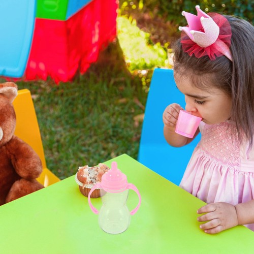 10 Pcs Baby Bottle Child Kids Role Play Props Pretend Feeding Toy - Picture 11 of 12