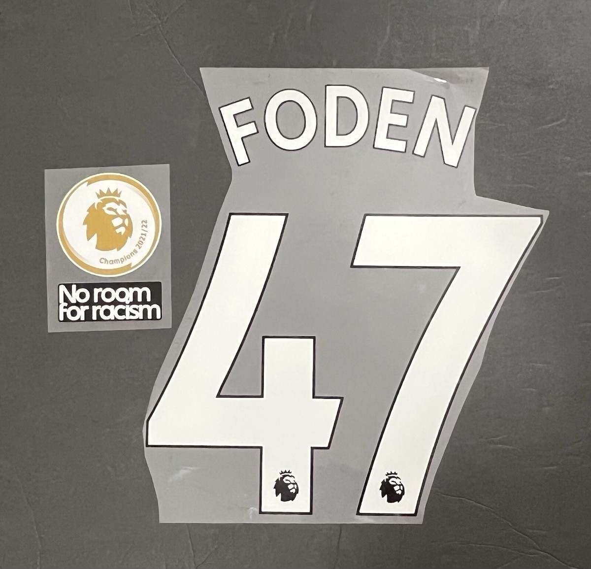 Foden #47 Manchester City Premier League 2022/23 Name