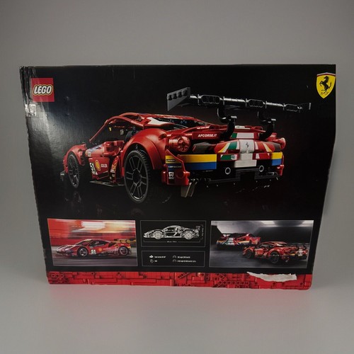 LEGO TECHNIC: Ferrari 488 GTE “AF Corse #51” (42125) Building Kit - Picture 2 of 3