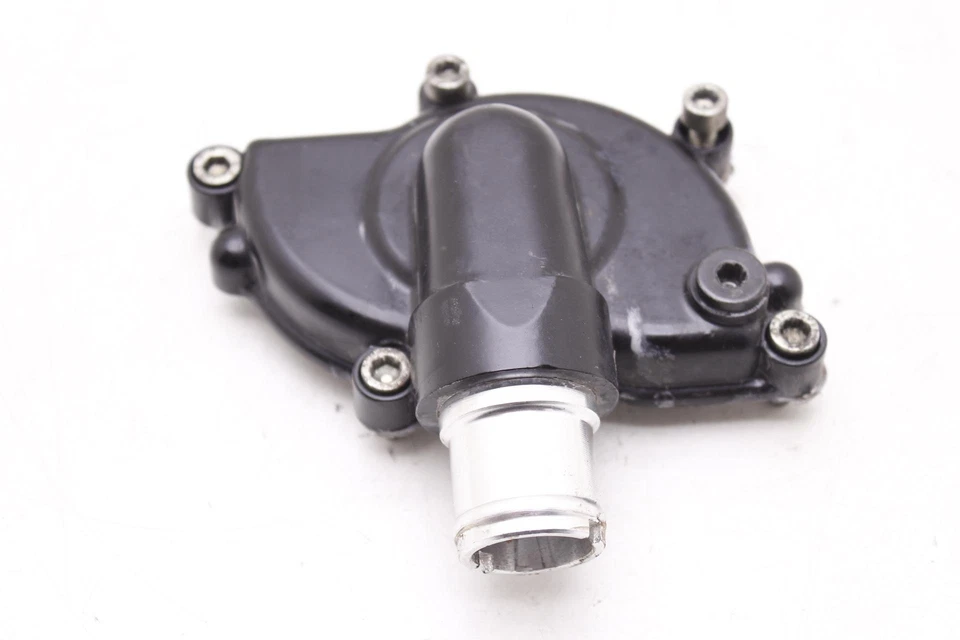 08 DUCATI 848 OEM ENGINE WATER COOLANT PUMP COVER R9.BX19 - Imagem 4 de 4