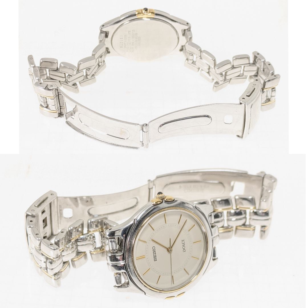 SEIKO ドルチェ 電池交換済み】レア SEIKO セイコー ドルチェ DOLCE コンビカラー