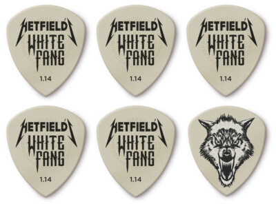 JIM DUNLOP Hetfields White Fang Custom Flow 1,14mm