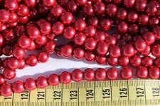 8mm Glass Pearl Beads 3 Colors to Choose From avg. 110pcs on a Strand
