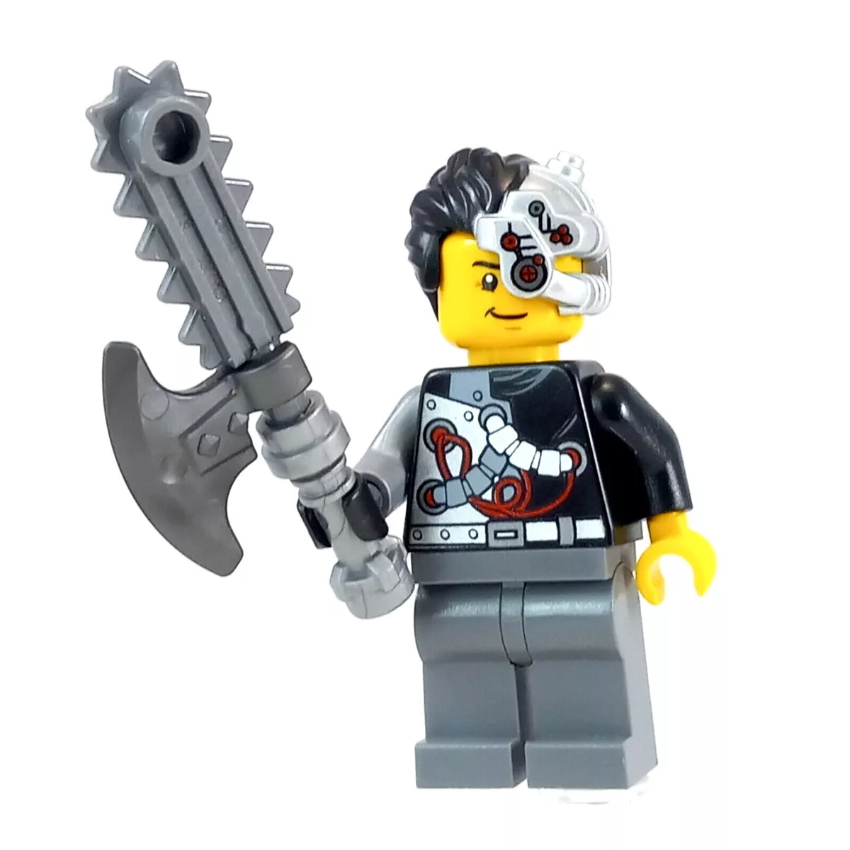 LEGO Ninjago Cyrus Borg Overborg Minifigure from 2014 Rebooted set 70722