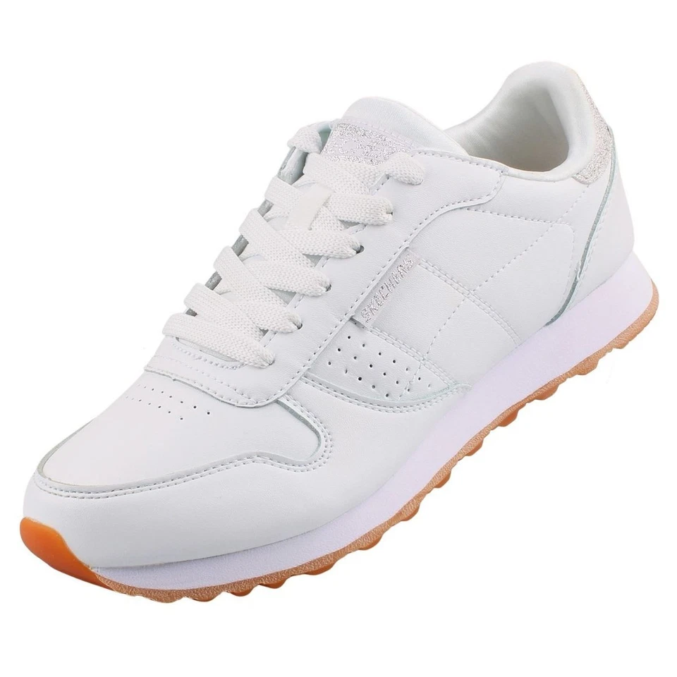 Skechers Og 85 Old School Cool Sneaker Halbschuhe Weiß 699-WHT Retro Fashion