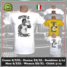 ARNOLD SCHWARZENEGGER GIN GYM FUNNY MEN WOMEN BABY GYM & TONIC T-SHIRT