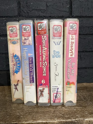 ExLibrary Vintage VHS Tapes, Richard Scarry's Be My Valentine 1995 HTF OOP Video - Picture 6 of 11
