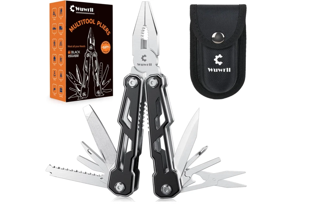 Multi-tool 16-in-1 Multitool Plier Folding Pocket Tool Bottle Opener Knife