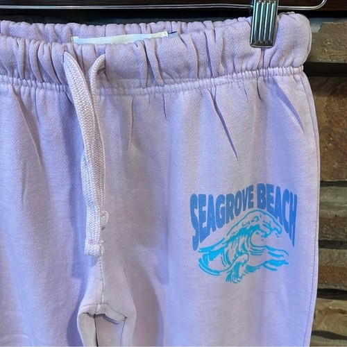 Vintage Havana Seagrove Beach Florida Purple Fleece Sweatpants - Picture 2 of 10