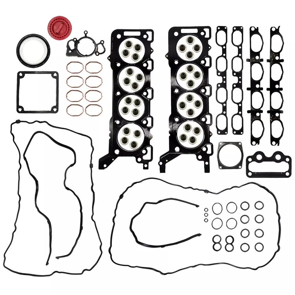 Head Gasket Set Piston Kit Timing Chain Kit For 05-09 Land Rover 4.4L 448PN - Image 3 of 4
