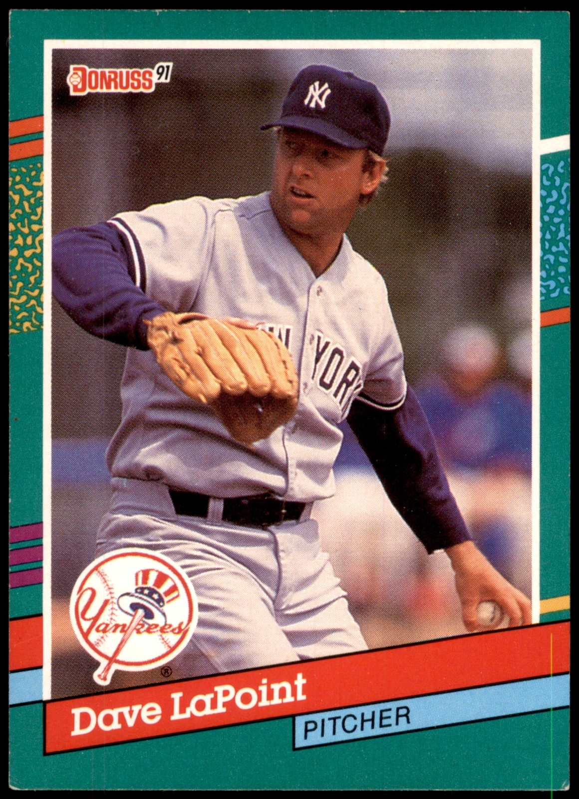 Dave LaPoint #481c 1991 Donruss