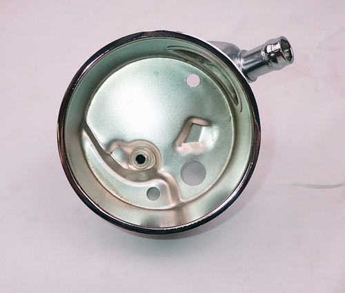 1963-1972 Chevy c10 truck power steering pump reservoir 396 454 big block chrome - Picture 3 of 11