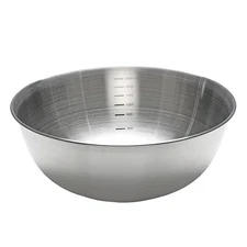 Pearl Metal Basis Line HC-438 Graduated Bowl  9.4 inches (24 cm)  Stainless