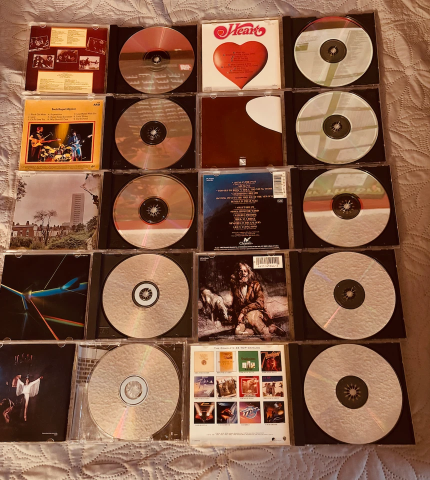 Ozzy / Zeppelin / Heart / Tull / Jeff Beck / Heart / Floyd / ZZ Top / Cream / CD Foto 4 de 4