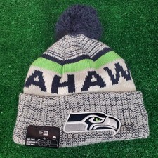 Seattle Seahawks New Era Beanie Hat One Size Fits Most New B21 