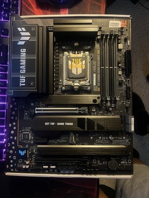 ASUS TUF Gaming X870E-PLUS WiFi 7 AM5 ATX DDR5 Gaming Motherboard