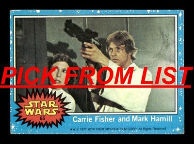 1977 Topps Star Wars 7-328 VG-EX/EX Pick From List All PICTURED cc3